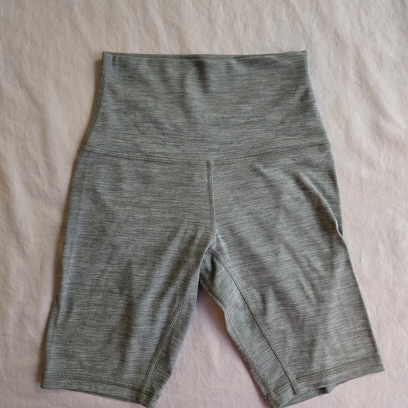 Lululemon Align Bike Short 8" Heathered Tidewater Teal High Rise - Picture 1 of 7